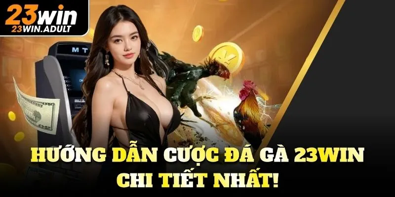Hướng dẫn cá cược đá gà 23Win chi tiết nhất!